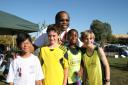 Palo Alto Lightning - George, Ben, Dennis and Kent - after the Pacific Association Championship (he came in 14th, but was sick that week)